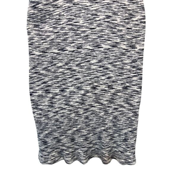 O'NEILL WOMENS SIZE LARGE MORETTE SPACEDYE KNIT TANK DRESS WHITE BLACK NEW! - Picture 8 of 11